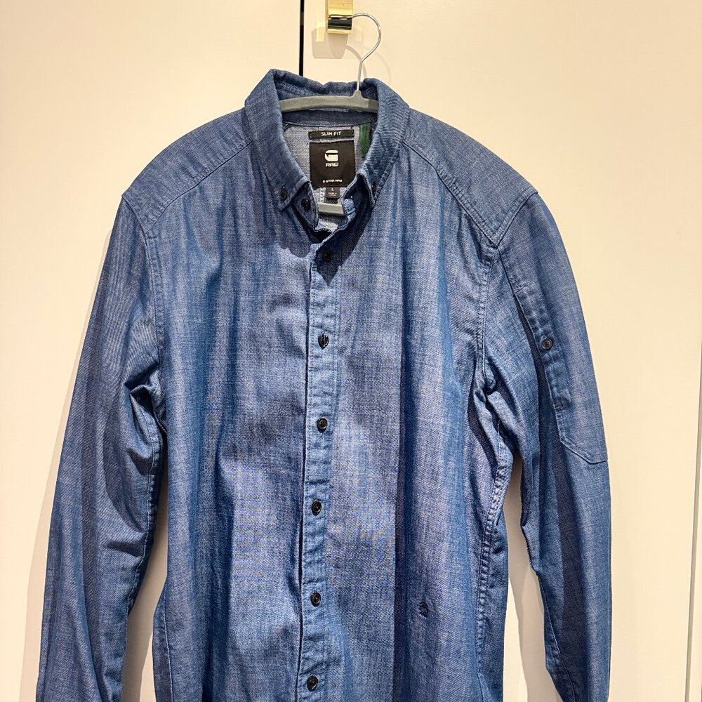 G-Star Raw men's denim shirt Size L